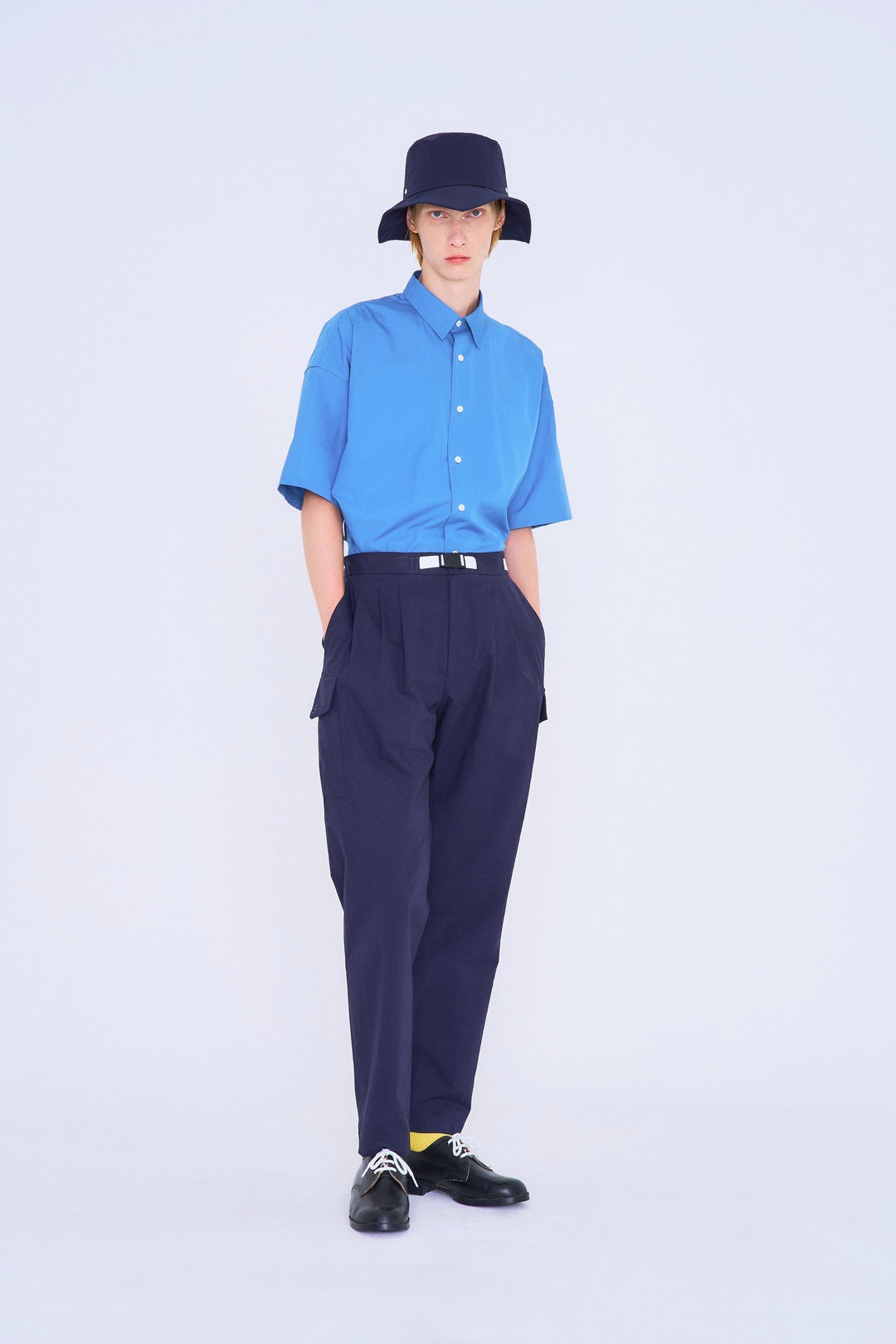 OVY THOMAS MASON XL 半袖 開襟シャツ (限定) KAJA（THOMAS MASON HALF 