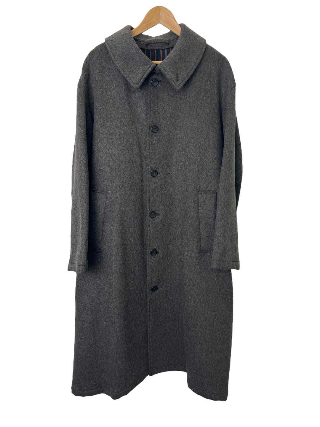 VICTIM（ヴィクティム）の「VICTIM ヴィクティム / RECYCLE BEAVER COAT ウールビーバーロングコート ステンカラーコート  / VTM-23-O-105（ステンカラーコート）」 - WEAR