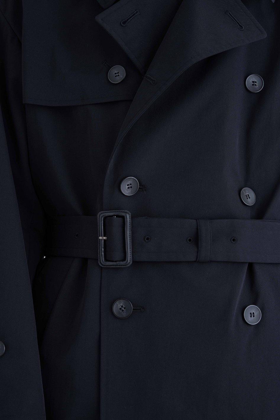 Ohal COTTONLIKE TWILL TRENCH COAT