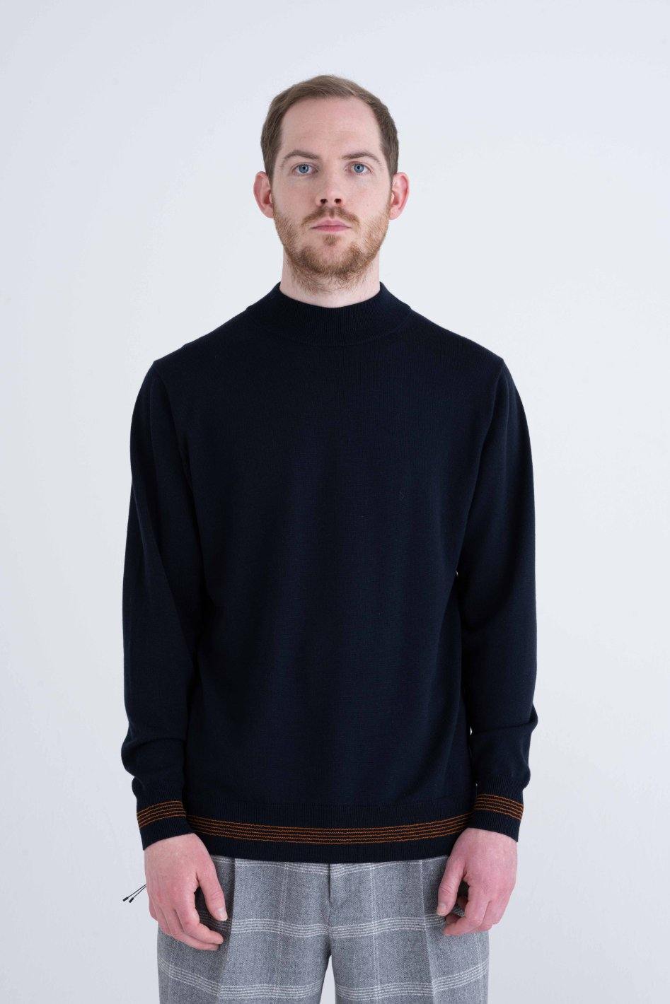 Ohal LORO PIANA 12G MOCK NECK P/O
